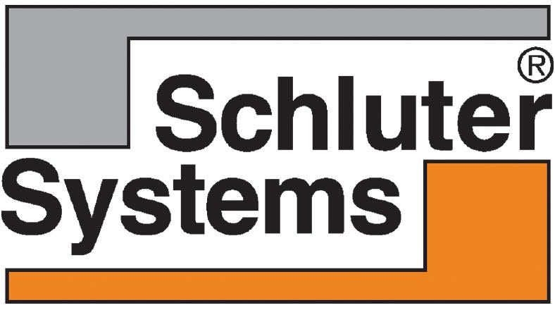 we are trained installers of Schluter Systems for waterproofing